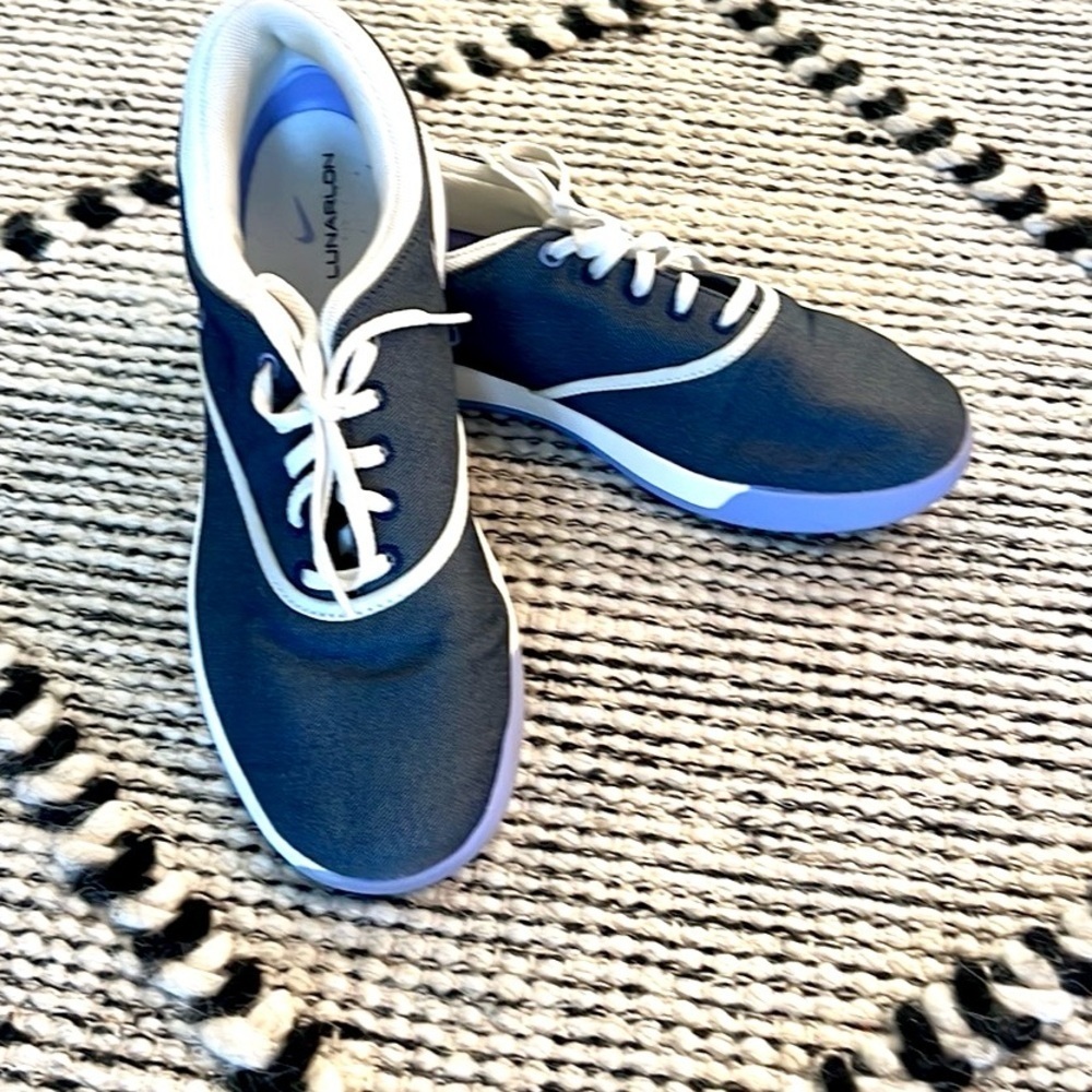 🔥Nike Lunarlon, Perfect Soft Golf Shoes Excellent Condition,US 8.5 - Picture 4 of 10